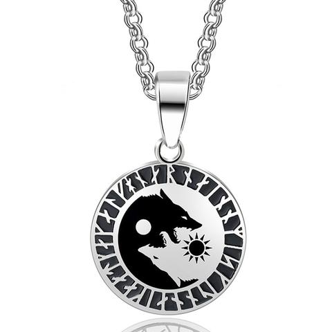 Collier Loup Créateur (Acier)